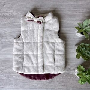 MAX STUDIO toddler bow tie vest size 24M EUC